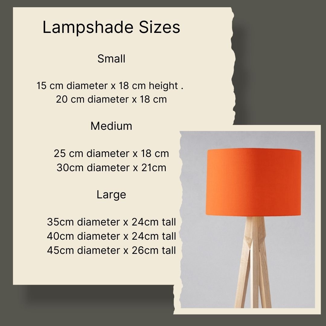 Plain Warm Sand Lampshade, Beige Ceiling or Table Lamp Shade - Shadow bright